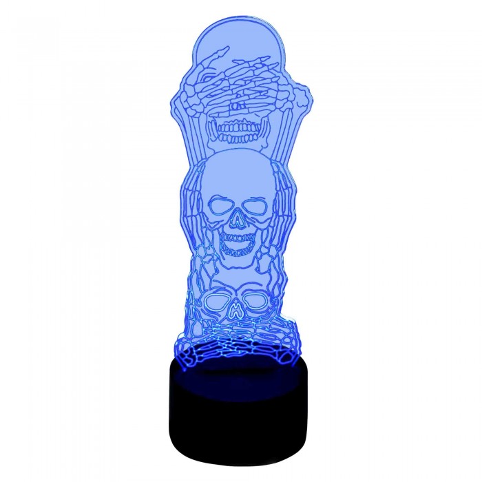 3D Lampe Skull