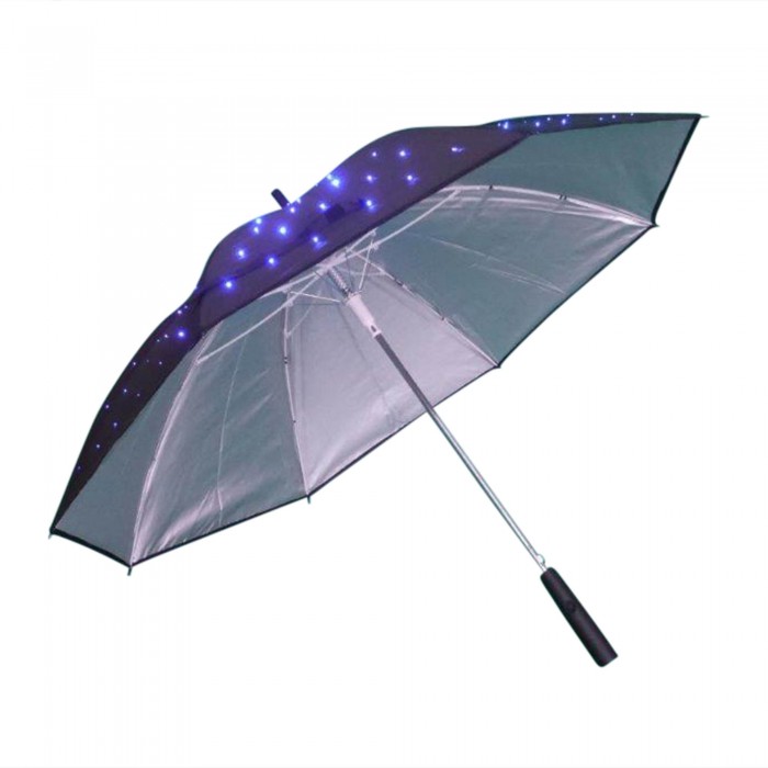 leuchtender Regenschirm