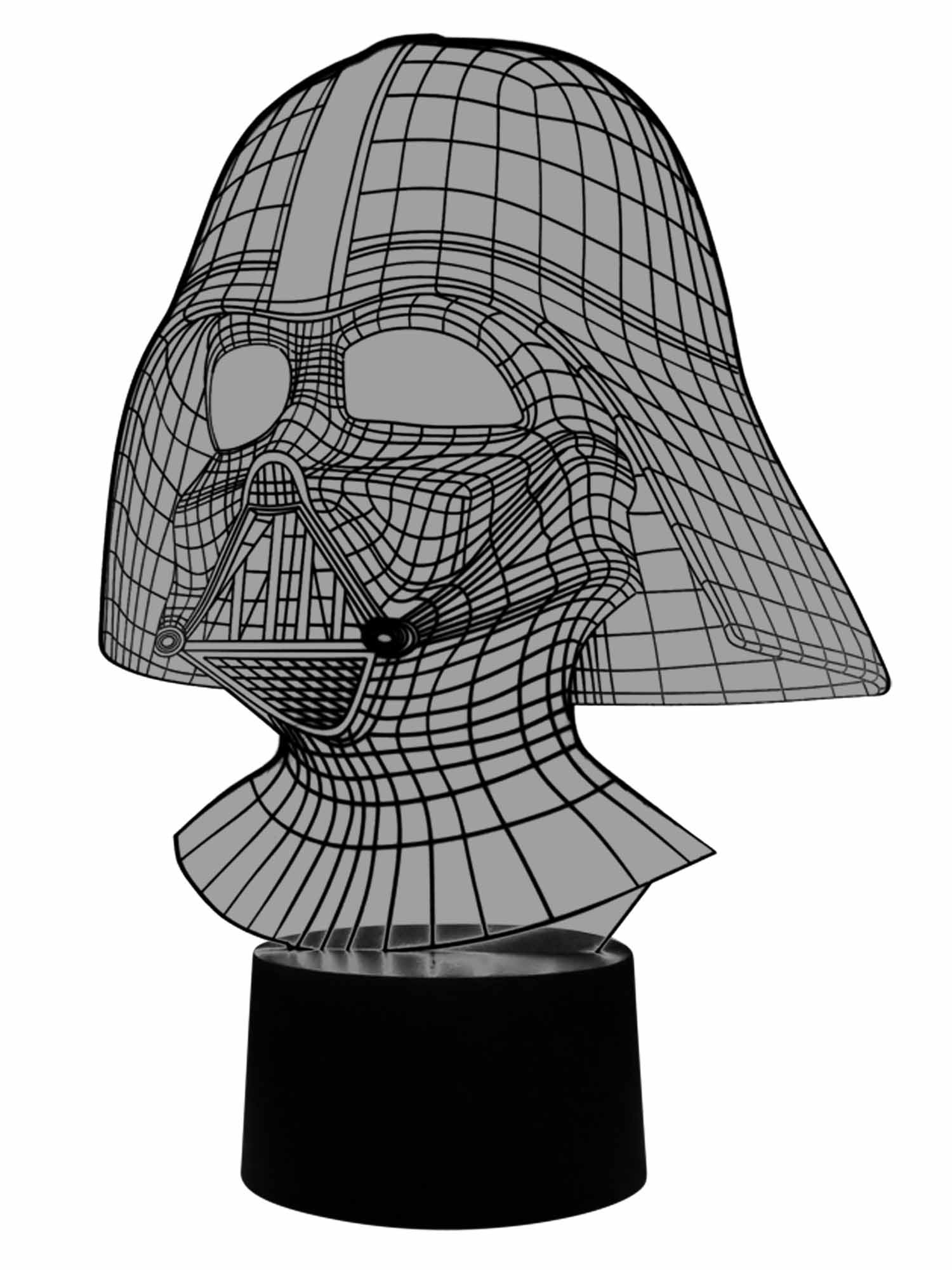 Originelle 3D LED-Lampe Darth Vader Tischlampe Nachttischlampe Tischleuchte 