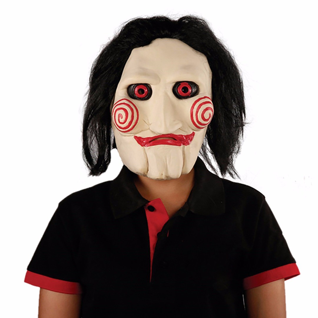 5 Stk Jigsaw Saw Maske Halloween Maske Fasching Karneval Party Maske Horrormaske 