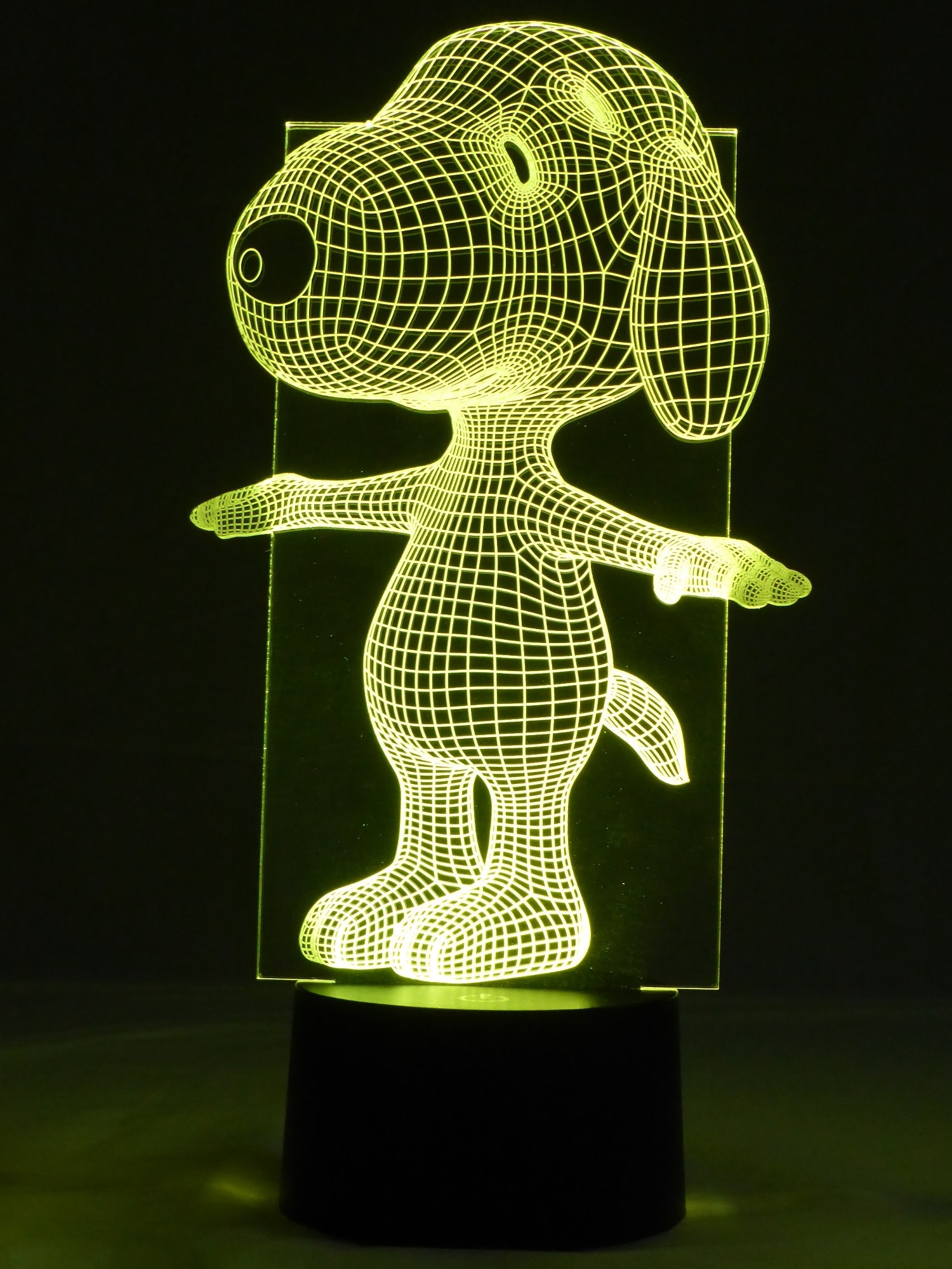 originelle 3D LED-Lampe Ernie und Bert Mehrfarben Tischlampe Kinderzimmerlampe