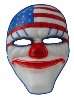 Halloween Party-Leuchtmaske American Ghost gruselig Horror Verkleidung Fasching Karneval