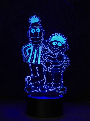 niedliche 3D LED-Lampe Mehrfarben Kinder Tischlampe Kinderzimmerlampe Nachtlicht