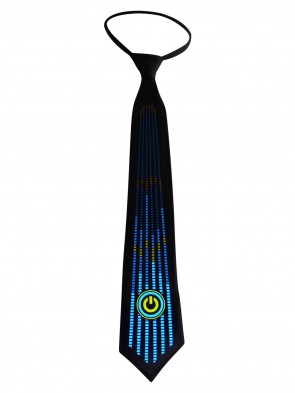 Leucht-Krawatte An Aus Knopf