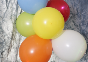 Led Lufballons in den Farben Weiss, Blau, Rot, Grün, Orange, Lila , Weiß