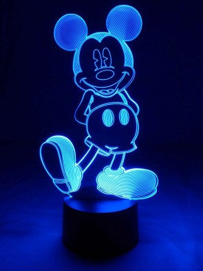 3D LED-Lampe Mädchen Jungen Tischlampe Kinderzimmerlampe Nachttischlampe Tischleuchte