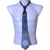 LED Krawatte An/Aus Knopf,Leuchkrawatte mit Style