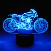 3D LED Lampe Triumph Motorrad Biker RGB Tischleuchte Tischlampe Clubhaus Lampen