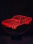 originelle 3D Lampe Auto USA