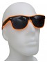 LED-Sonnenbrille dunkle Gläser orange