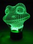 3D Lampe Frosch