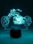 3D Lampe Motorrad