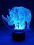 3D Lampe Rhino