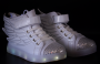 LED Flüge Schuhe Weiß 30