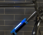 LED-Fahrrad Leuchtstab  „Radiant Glow“ Fahrradrakete/Streulicht Blau