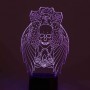 3D Led Lampe Horror Nachttischlampe 