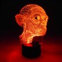 3D Led Lampe Monster