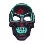 Karneval LED Maske Totenkopf