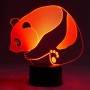 originelle Nachttischlampe Panda Bär