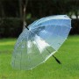 origineller LED Regenschirm transparent 