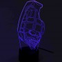 3D LED illision Tischlampe