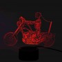 3D Led Lampe Ghostrider