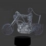 3D Tischlampe Skelett
